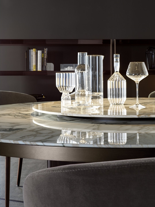 Dining Table Minotti Morgan Marble
