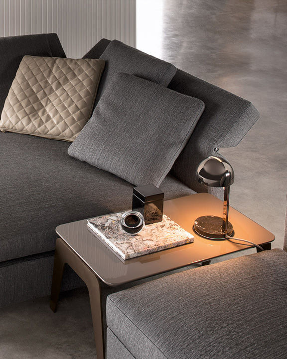Coffee Table Minotti Kirk Metal