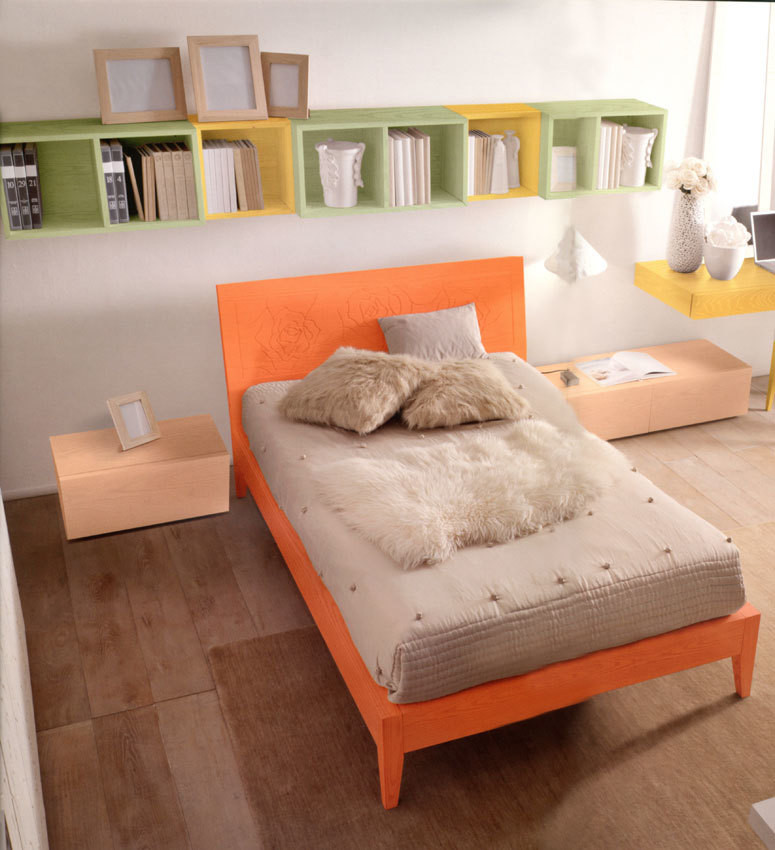 Bed Benedetti mobili Amici Smile/roseto letto