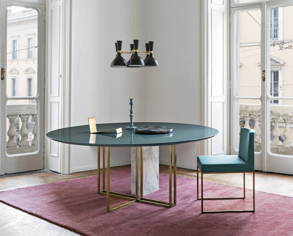 Dining Table Meridiani Plinto Xw round