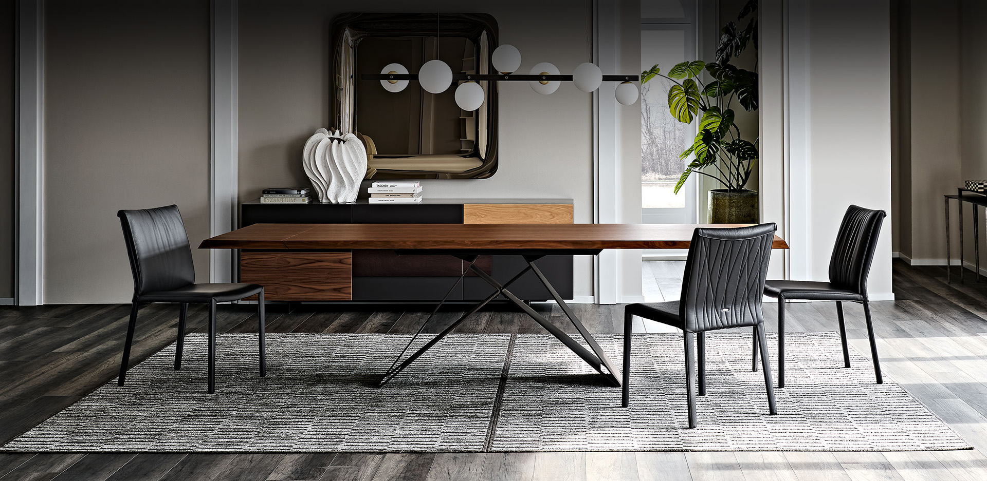 Dining Table Cattelan italia Premier Wood