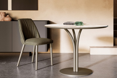 Chair Eforma Diva 4 gambe metallo