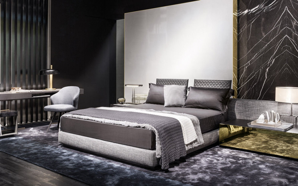 Bed Minotti Yang Bed