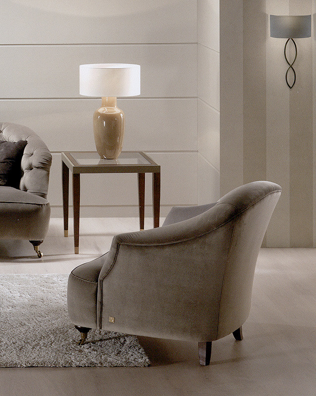 Armchair Dorian Gold confort Dorian