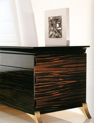 Nightstand Oak Percorsi Sc 1038