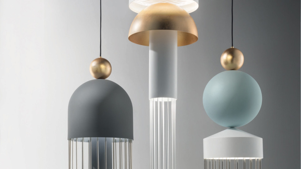 Lamp Chandelier Masiero Nappe Xl2