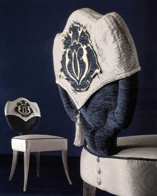 Dining Chair Meroni Blue rose 241S str