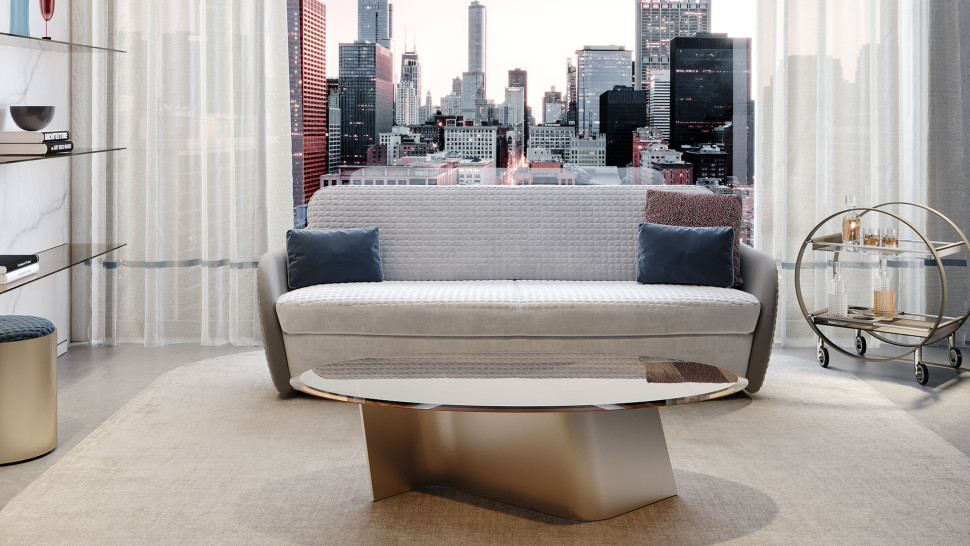 Sofa Reflex Disegno Swan sofa