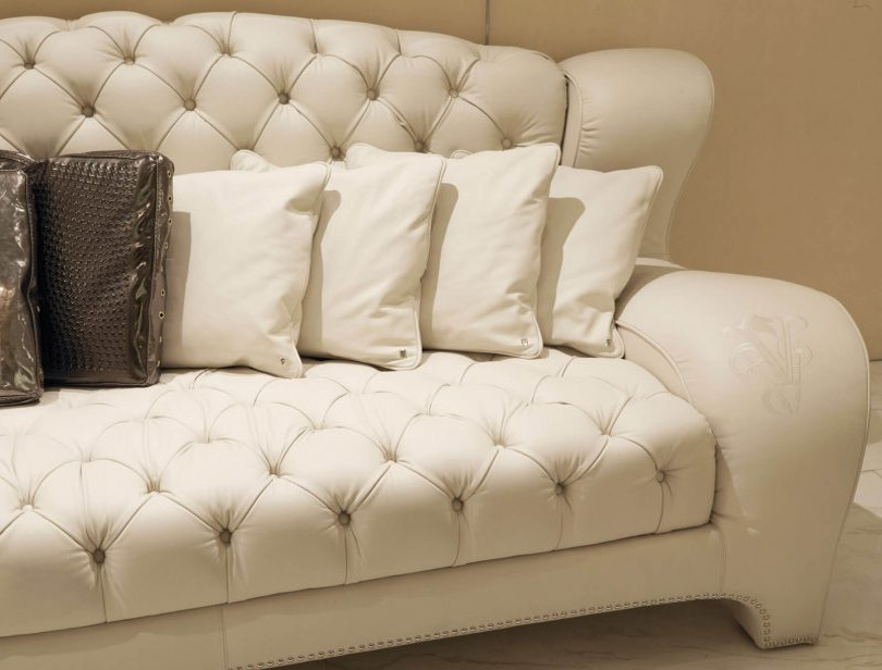 Sofa Visionnaire Visionnaire cop. giallo Domus capitonne