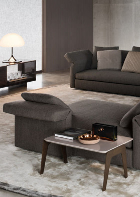 Coffee Table Minotti Kirk Jut Out Top