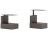 Coffee Table Ozzio design Malibu X506