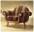 Armchair Elite Morello gianpaolo Blu catalogo 121/Rk 2