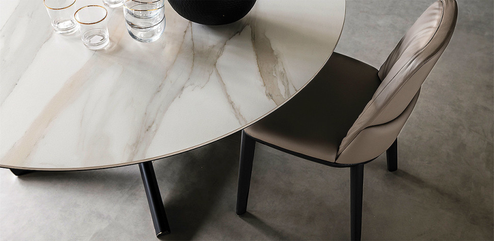 Dining Table Cattelan italia Planer Keramik Round