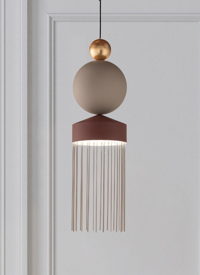 Lamp Chandelier Masiero Nappe Xl3