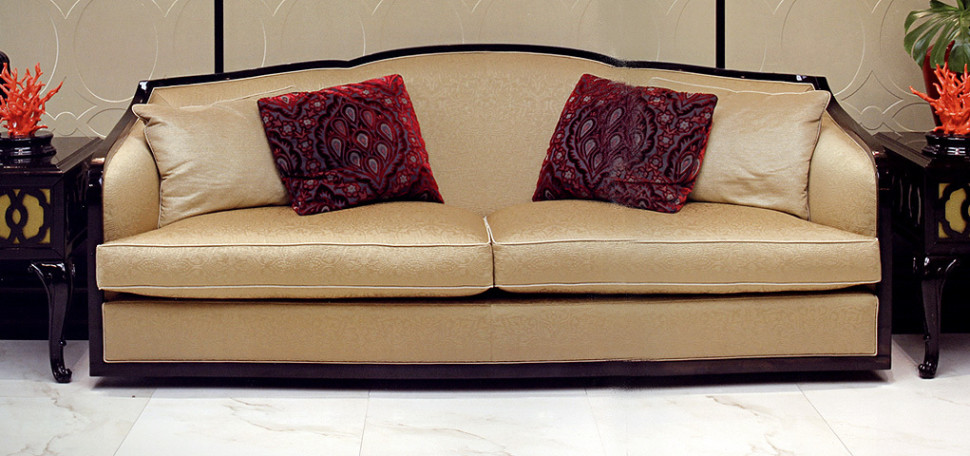 Sofa Carter Bruno zampa Champagne Carter 3 posti