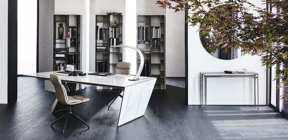 Writing Table Cattelan Italia Nasdaq Keramik