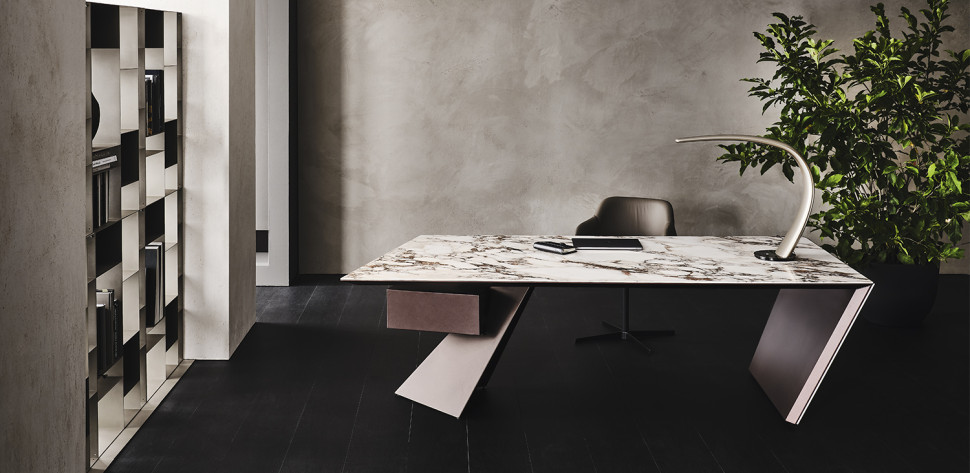 Writing Table Cattelan Italia Nasdaq Keramik