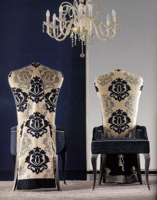 Dining Chair Meroni Blue rose 264Pi 3
