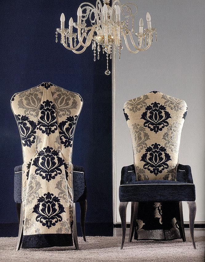 Dining Chair Meroni Blue rose 264Pi 3