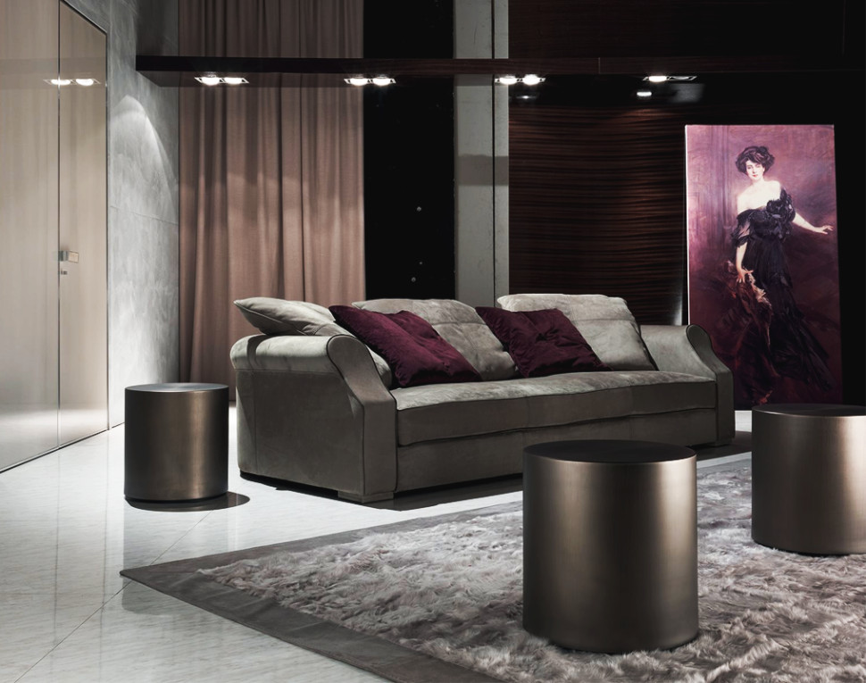 Sofa Rubens free back cusions Longhi Loveluxe W 516