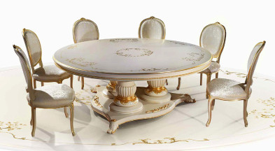 Dining Table Ezio bellotti Platinum vol. ii 1045