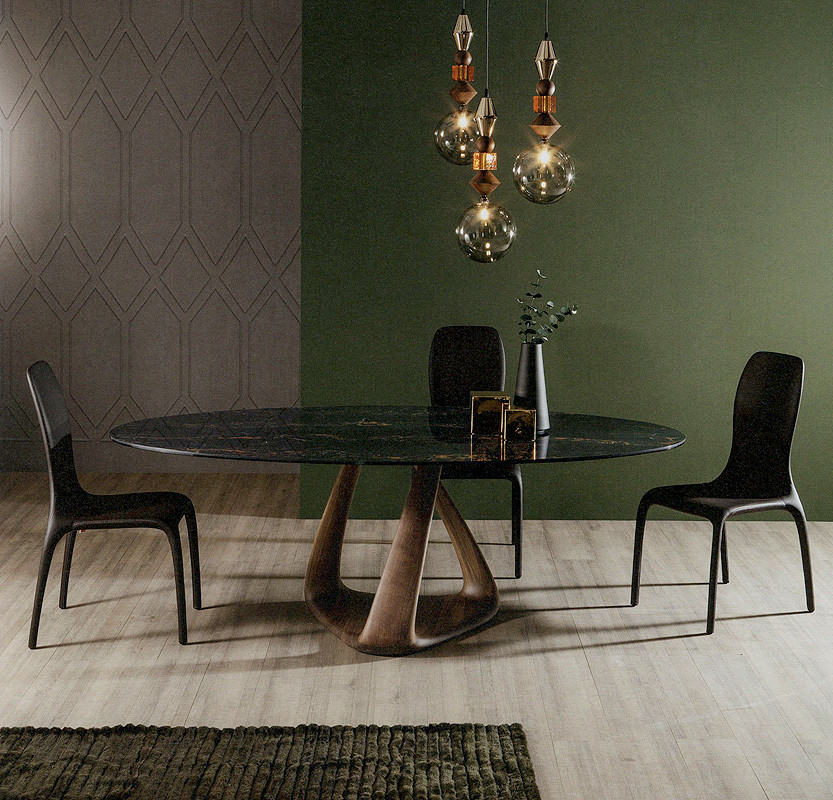 Dining Table Tonin Contemporary 6907Fsv e
