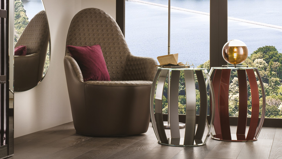 Coffee Table Reflex Disegno Barrique 40