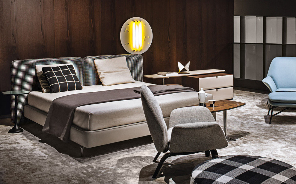 Bed Minotti Tatlin-Cover