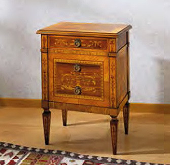 Nightstand Serafino marelli Intarsio 2050 Comodino