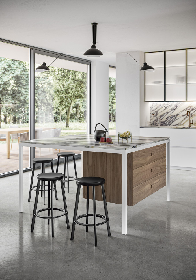 Kitchen Cabinet Mittel Cucine Senzatempo Collection