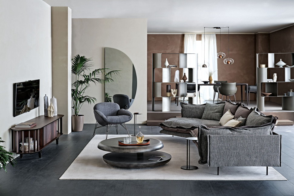Coffee Table Cattelan Italia Yo-yo Brushed