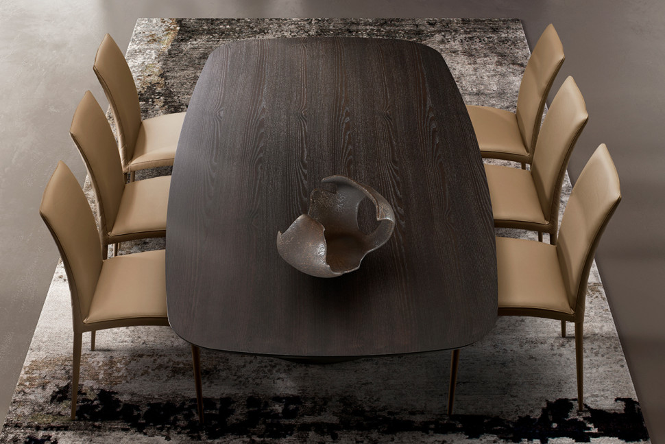 Table Eforma Rotolo top legno