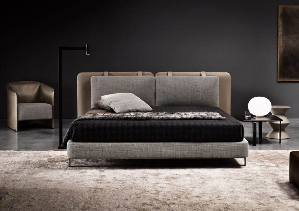 Bed Minotti Tatlin Soft