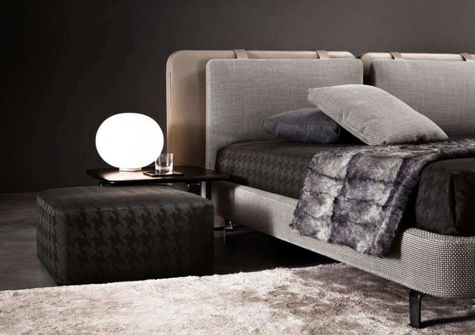 Bed Minotti Tatlin Soft