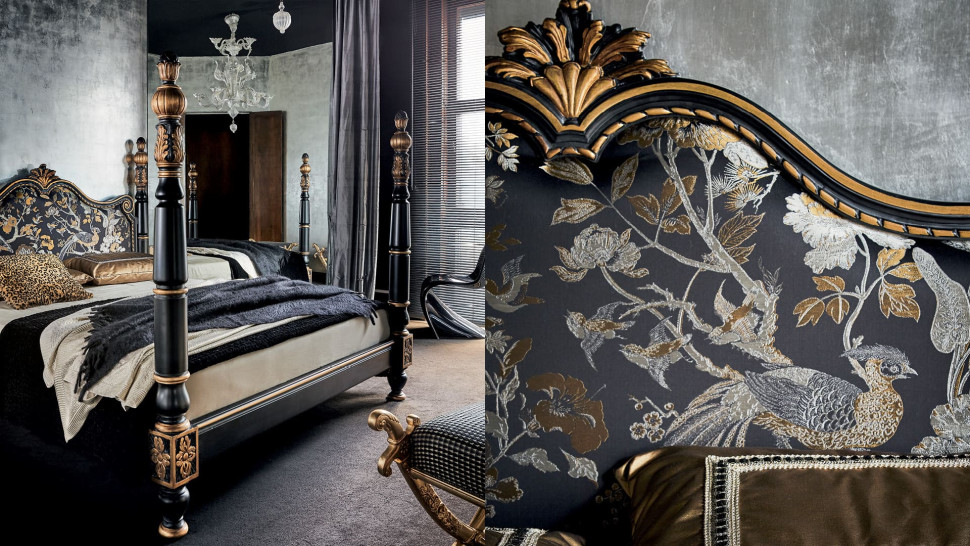 Bed Angelo Cappellini Brahms columns 9630