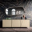 Mirror Ozzio design Golden Wood X037