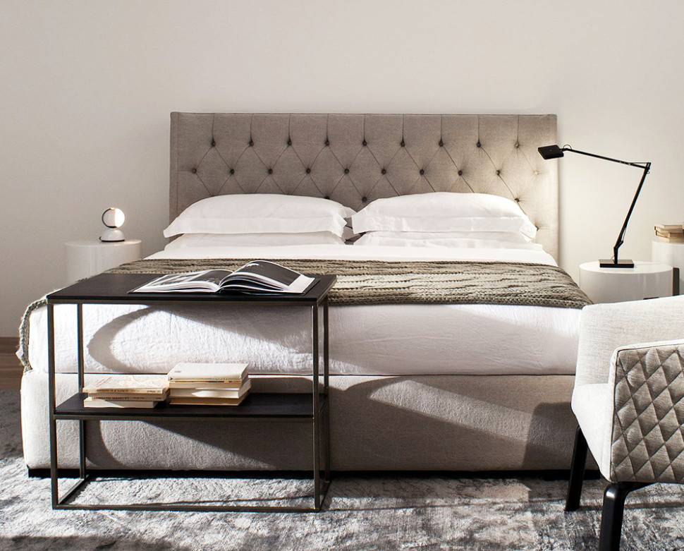 Bed Meridiani Sleep Turman low