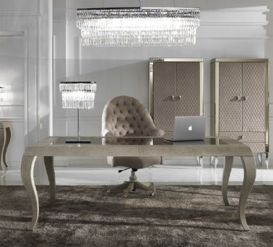 Dining Table Dv home collection Post glass tavolo