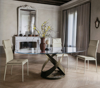 Dining Table Tonin Contemporary 8069Fsv e