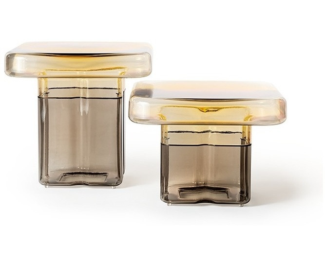 Coffee Table Reflex Disegno Tau 40 Murano