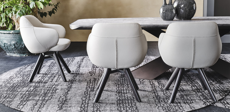 Armchair в столовую Cattelan Italia Bombe