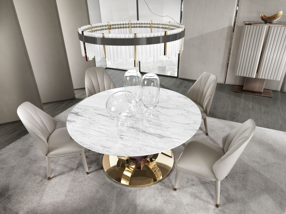 Dining Table Dv home collection Hermes round
