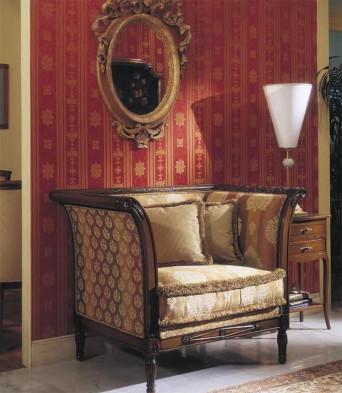 Armchair Francesco molon The upholstery P345