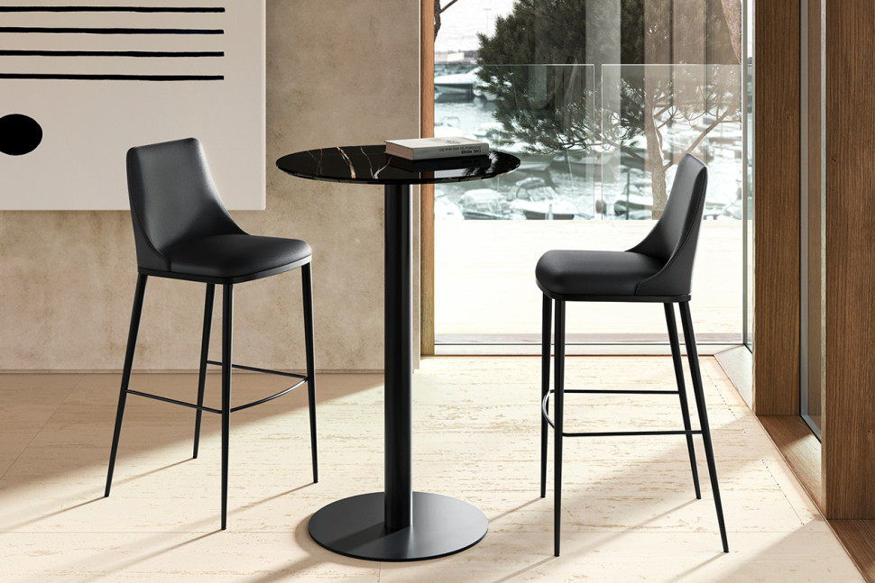 Table Eforma Cilindro bistro top ceramica
