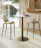 Bar Stool Eforma Max stool base metallo