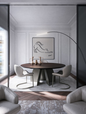 Dining Table Cattelan italia Senator Round
