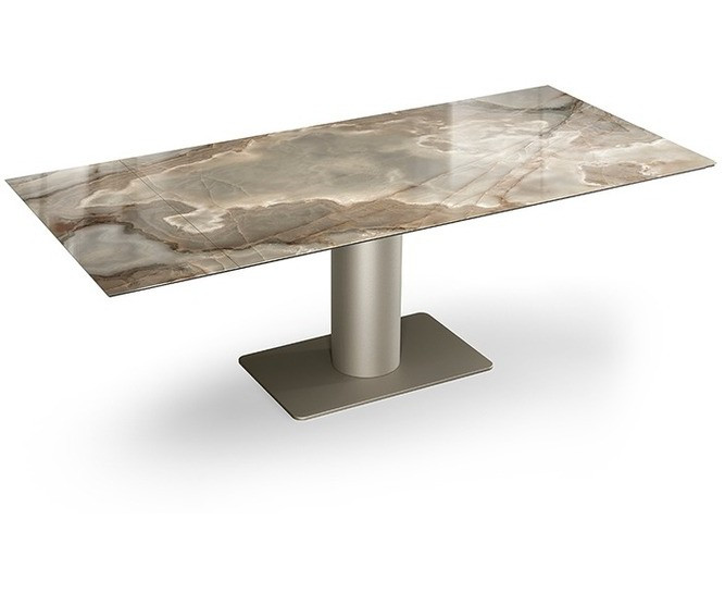 Table Eforma Cilindro extendable top ceramica