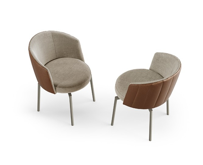 Chair Eforma Jane 4 gambe metallo