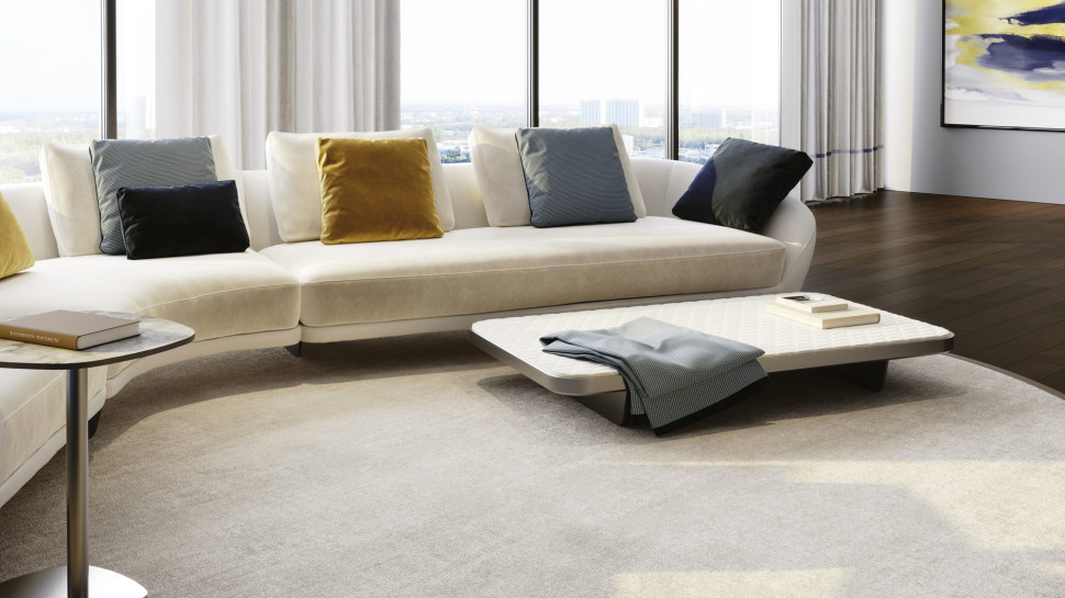 Ottoman Reflex Disegno Segno Pouf