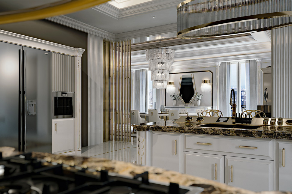 Kitchen Cabinet Tessarolo Antelope Calice
